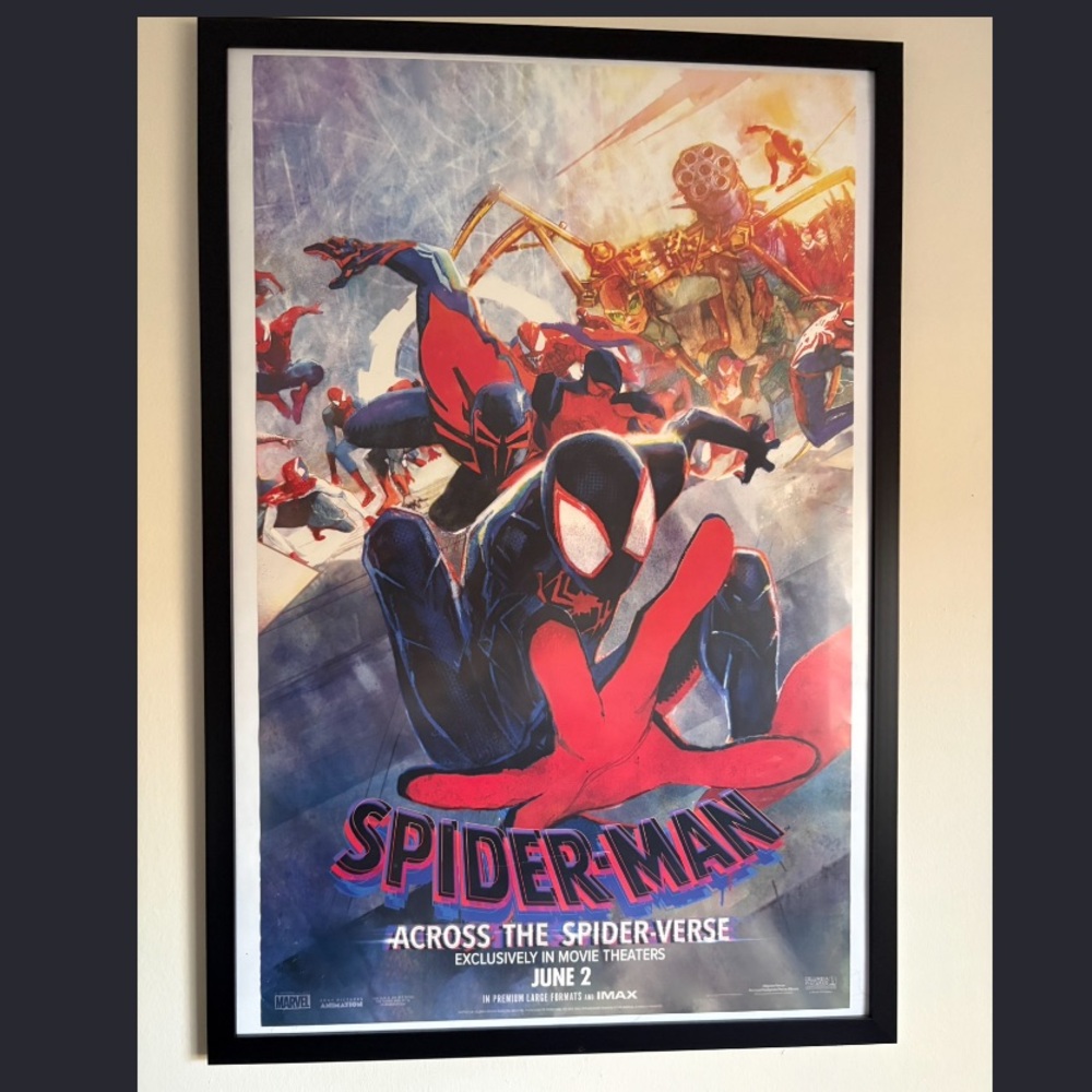 Spider-Man: Across the Spider-Verse Authentic AMC Theaters Movie Poster